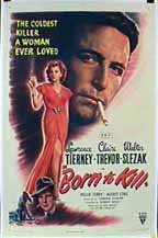 Born to Kill movie poster