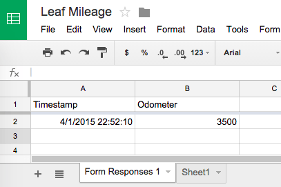 Google spreadsheet