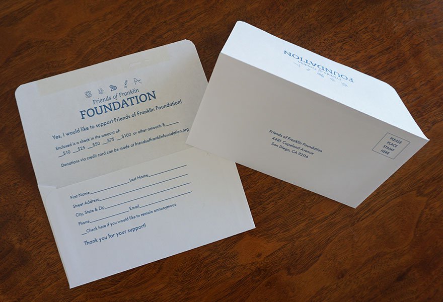 Franklin Foundation Envelopes