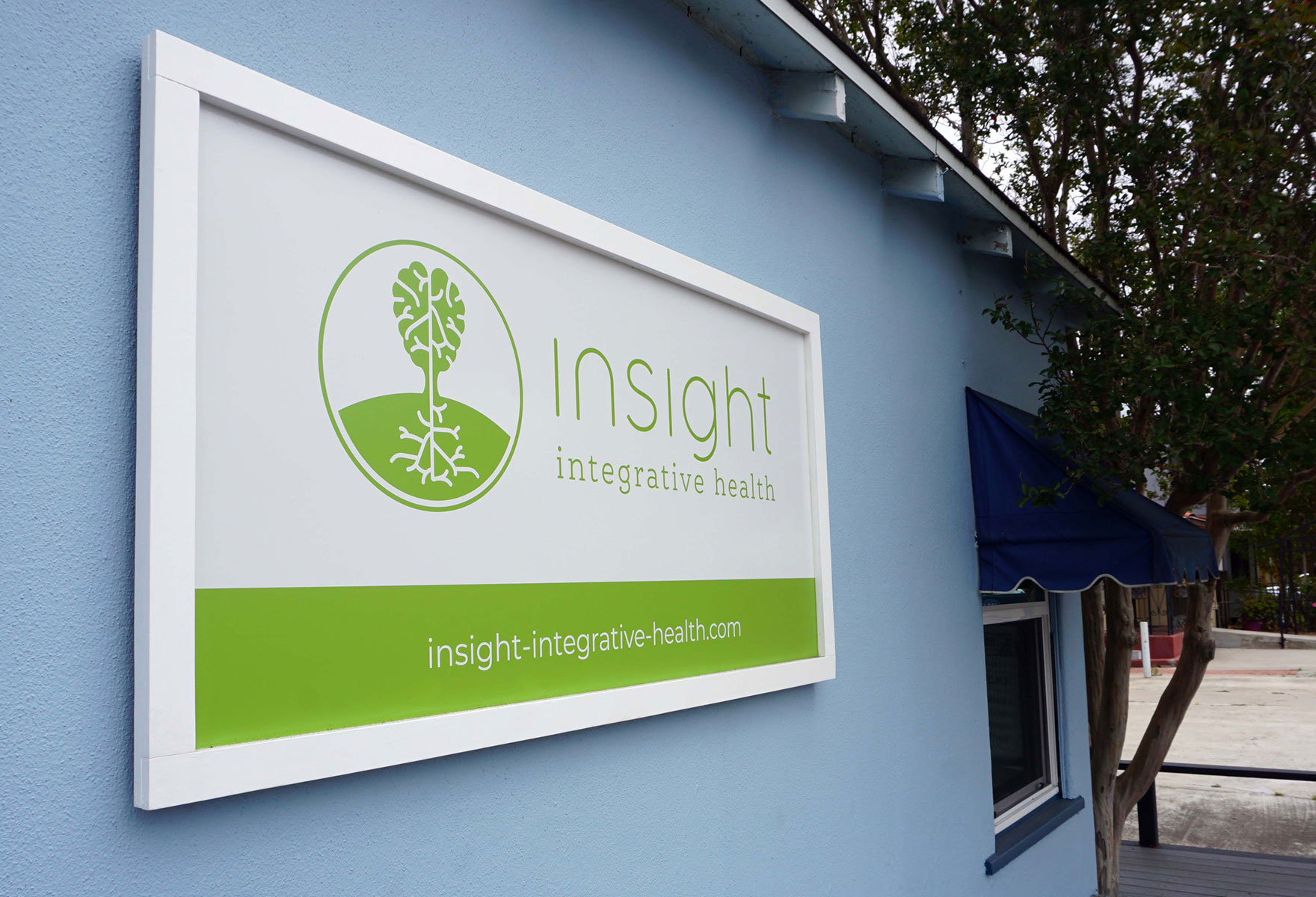 Insight Integrative Health outdoor signage