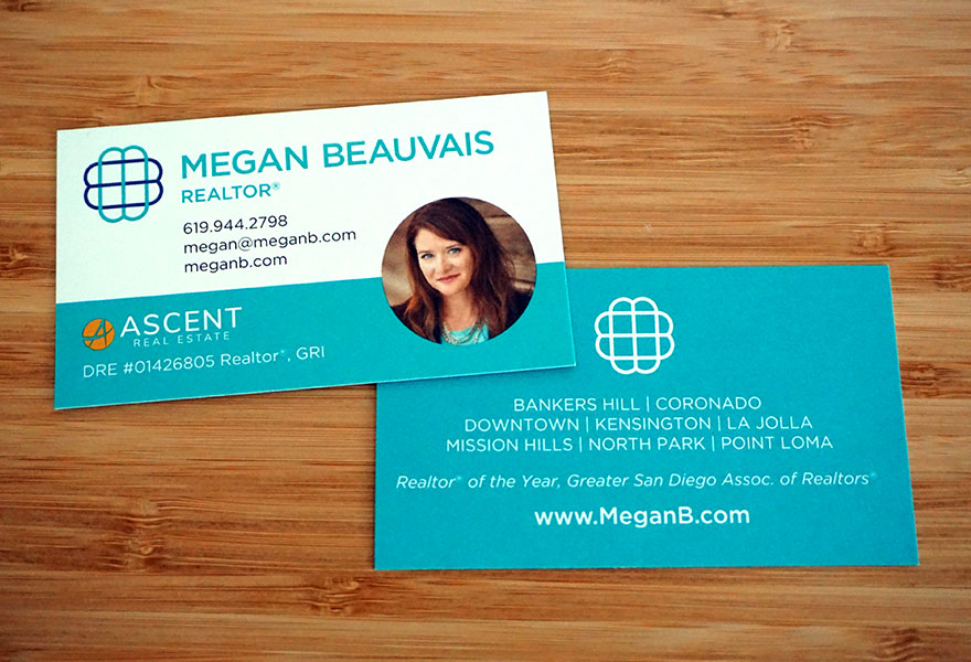 Megan Beauvais Realtor, Business Cards