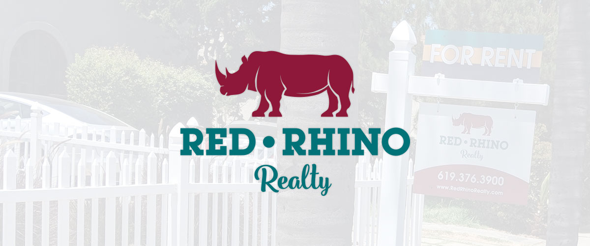 Logo, brand identity, marketing materials, and website for new real estate agency Red Rhino Realty